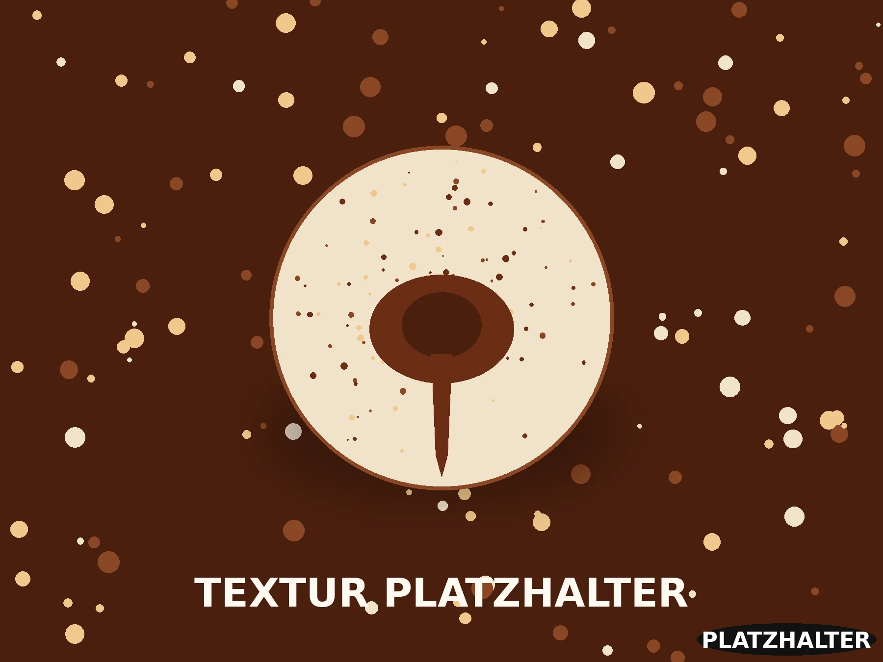 Nahaufnahme der CRUNXY Granola-Textur mit Schokoladenkern