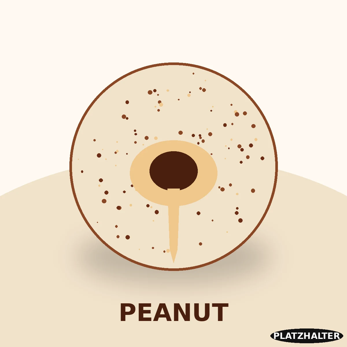 CRUNXY Peanut — Knusprige Granola mit cremig-nussigem Kern.